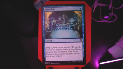 Preordain 84 Commander Legends MTG C NM