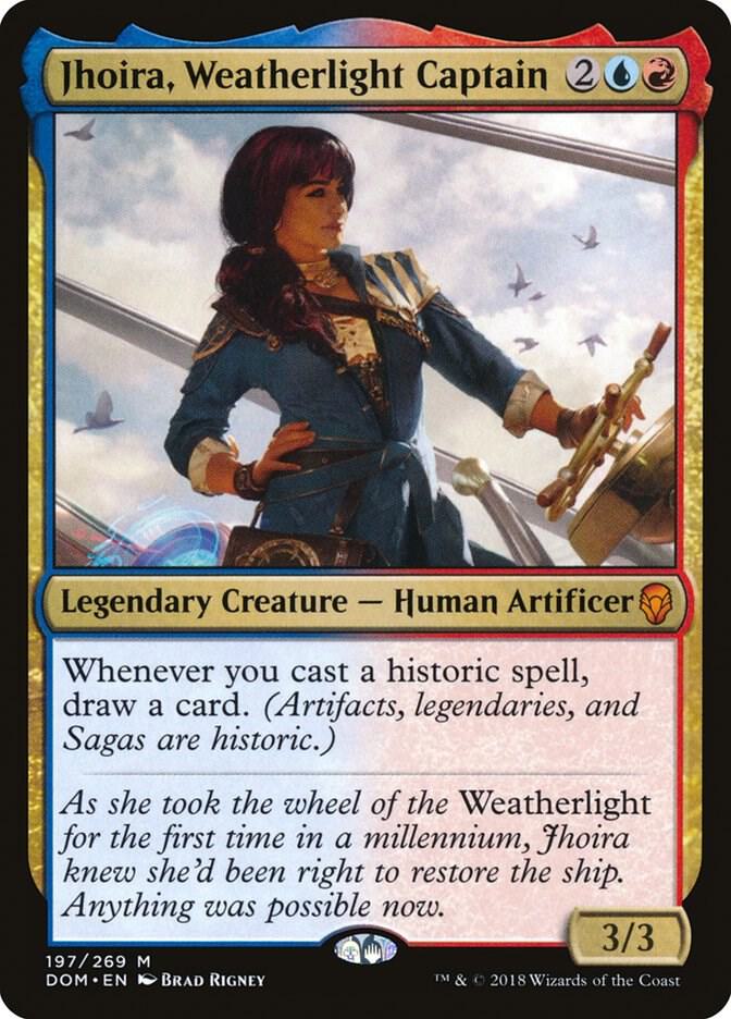 Jhoira, Weatherlight Captain 197 Dominaria MTG Mythic NM