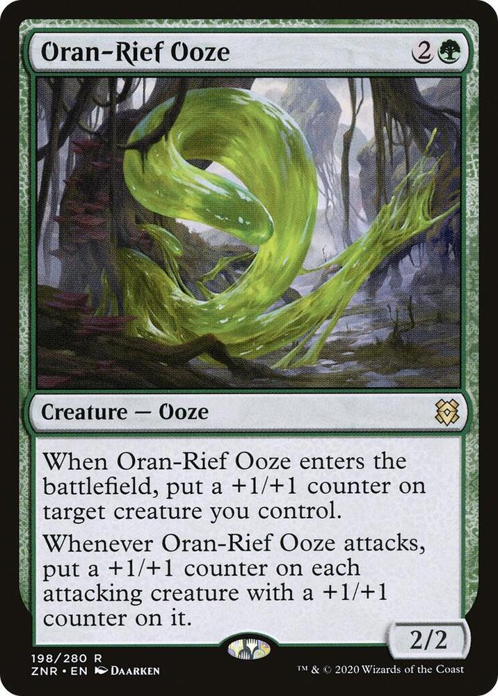 Oran-Rief Ooze 198 Zendikar Rising MTG R NM