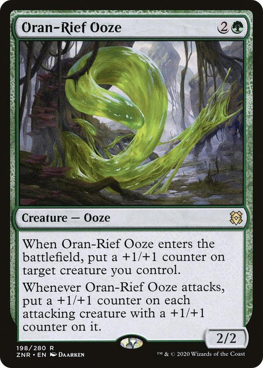 Oran-Rief Ooze 198 Zendikar Rising MTG R NM