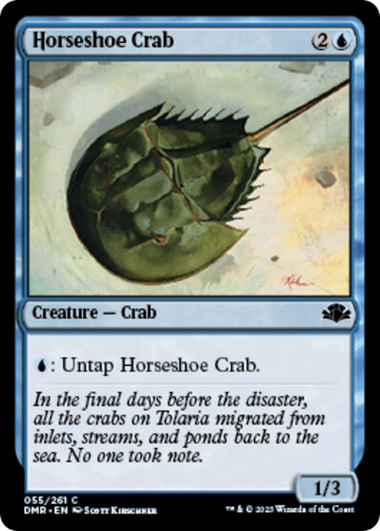 Horseshoe Crab 55 Dominaria Remastered MTG C NM