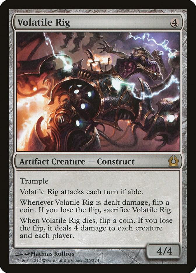 Volatile Rig 236 Return to Ravnica MTG R LP