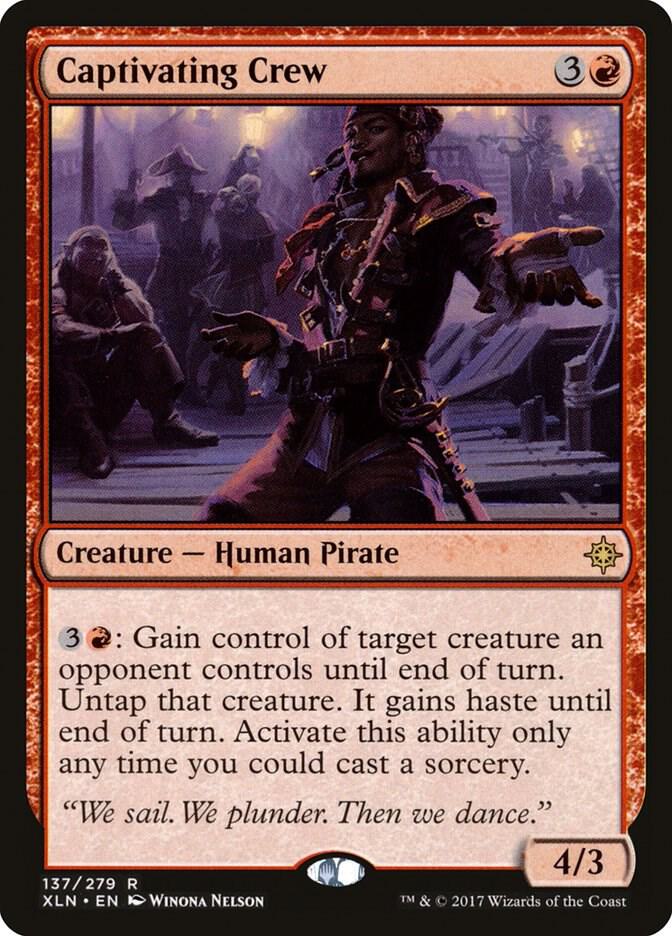 Captivating Crew 137 Ixalan MTG R NM
