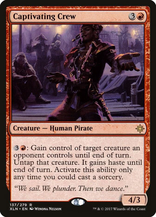 Captivating Crew 137 Ixalan MTG R NM