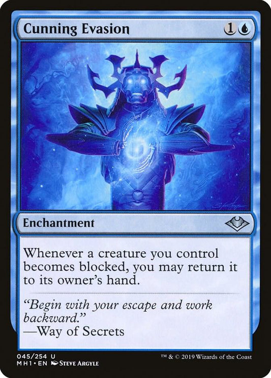 Cunning Evasion 45 Modern Horizons MTG UC NM