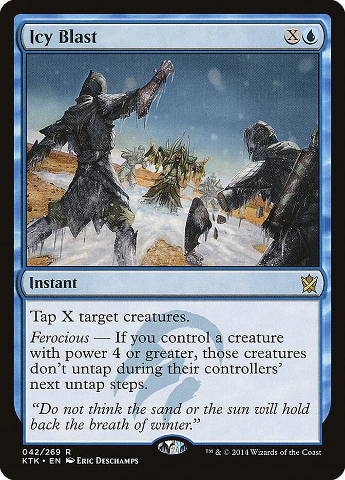 Icy Blast 42 Khans of Tarkir MTG R MP