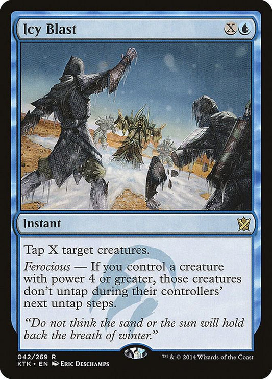 Icy Blast 42 Khans of Tarkir MTG R MP