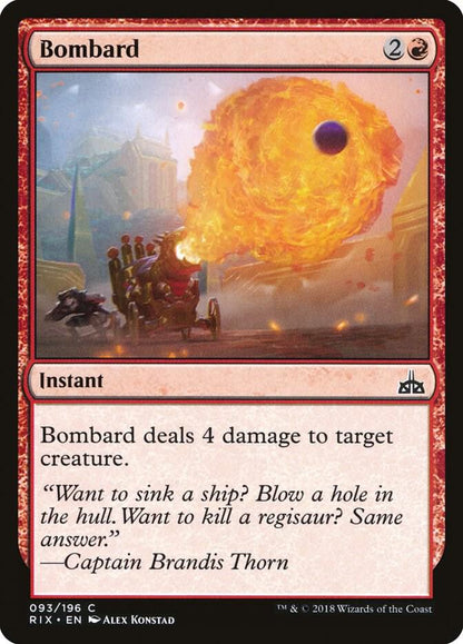 Bombard 93 Rivals of Ixalan MTG C NM