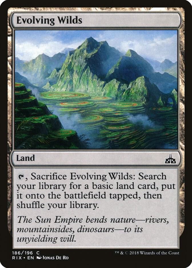Evolving Wilds 186 Rivals of Ixalan MTG C NM