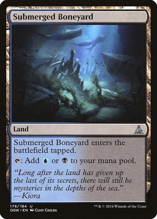 Submerged Boneyard 178 Oath of the Gatewatch MTG UC NM