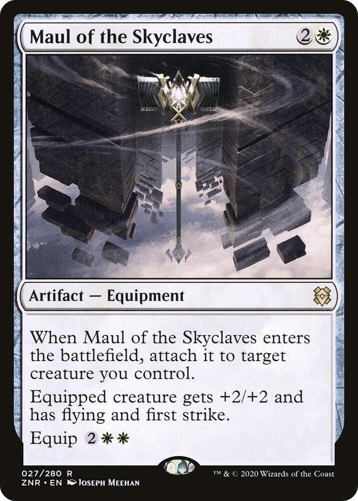 Maul of the Skyclaves 27 Zendikar Rising MTG R NM