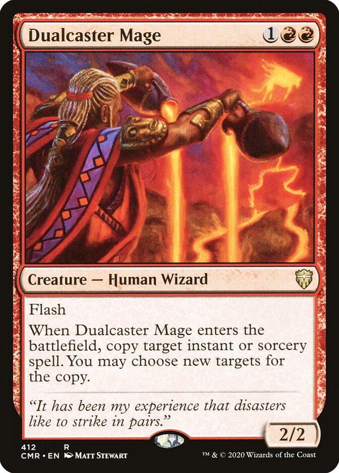 Dualcaster Mage 412 Commander Legends MTG R NM