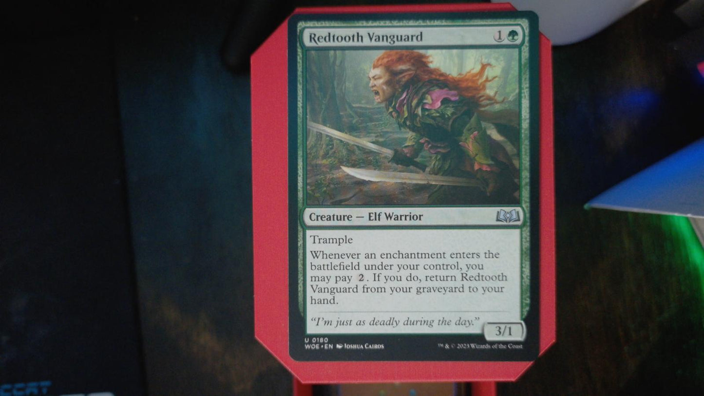 Redtooth Vanguard 180 Wilds of Eldraine MTG UC NM