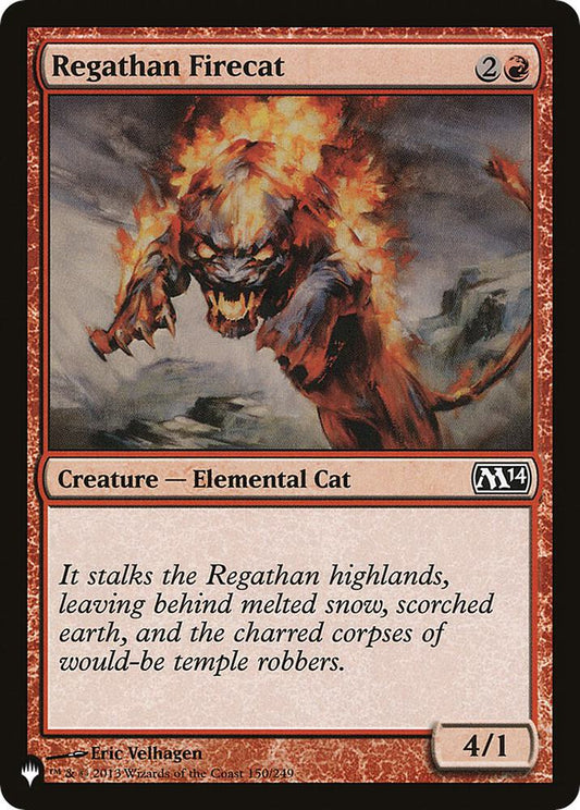 Regathan Firecat 150/249 The List Reprints MTG C NM