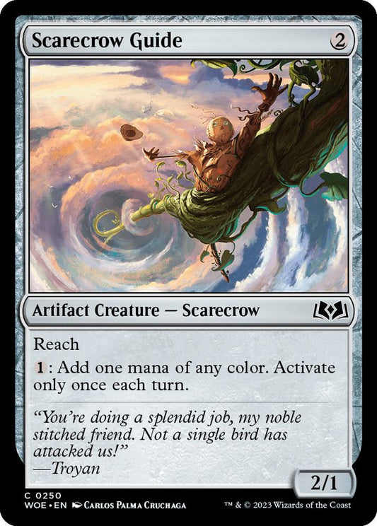 Scarecrow Guide 250 Wilds of Eldraine MTG C NM