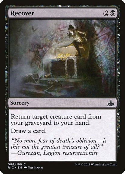 Recover 84 Rivals of Ixalan MTG C LP