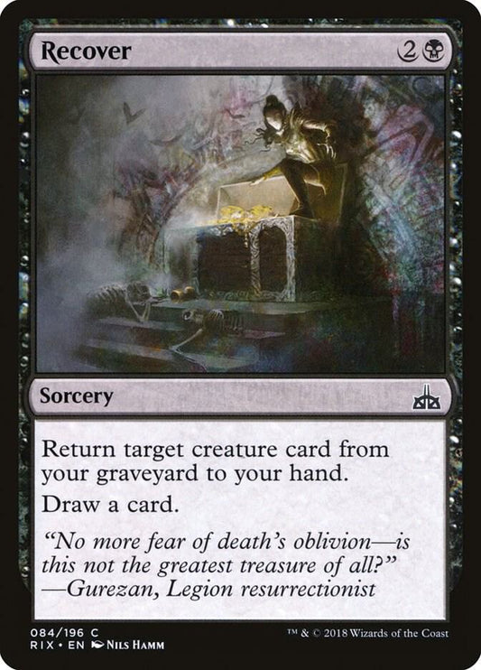 Recover 84 Rivals of Ixalan MTG C LP