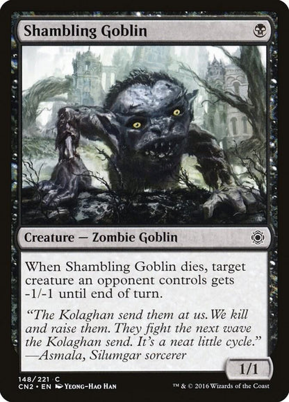 Shambling Goblin 148 Conspiracy: Take the Crown MTG C LP