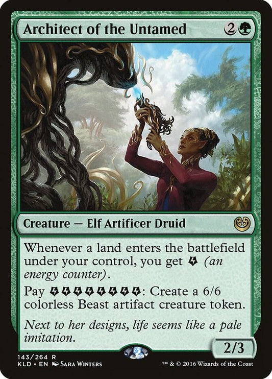 Architect of the Untamed 143 Kaladesh MTG R NM