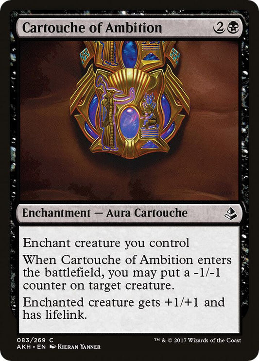 Cartouche of Ambition 83 Amonkhet MTG C NM