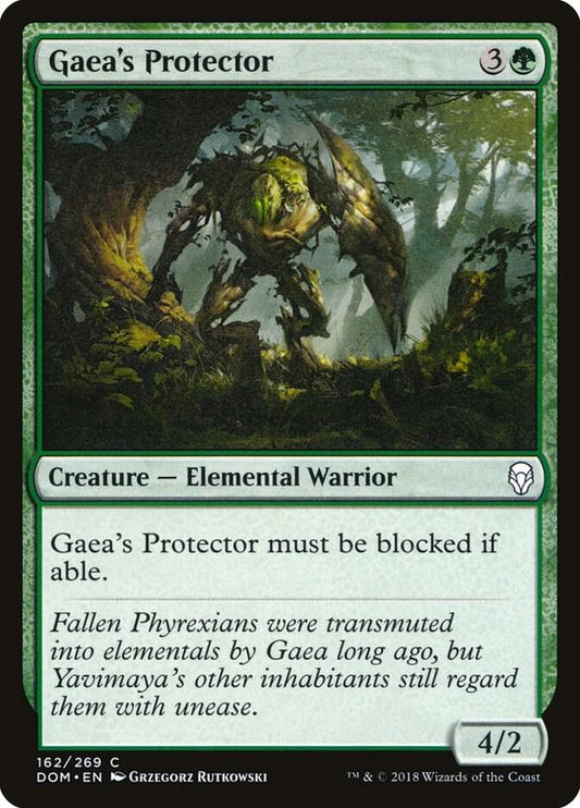 Gaea's Protector 162 Dominaria MTG C NM