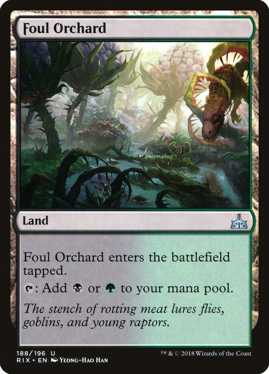 Foul Orchard 188 Rivals of Ixalan MTG UC NM