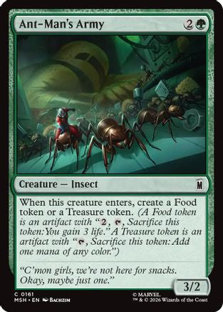 Ant-Man's Army 161 Marvel Super Heroes MTG C NM