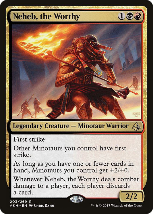 Neheb, the Worthy 203 Amonkhet MTG R NM