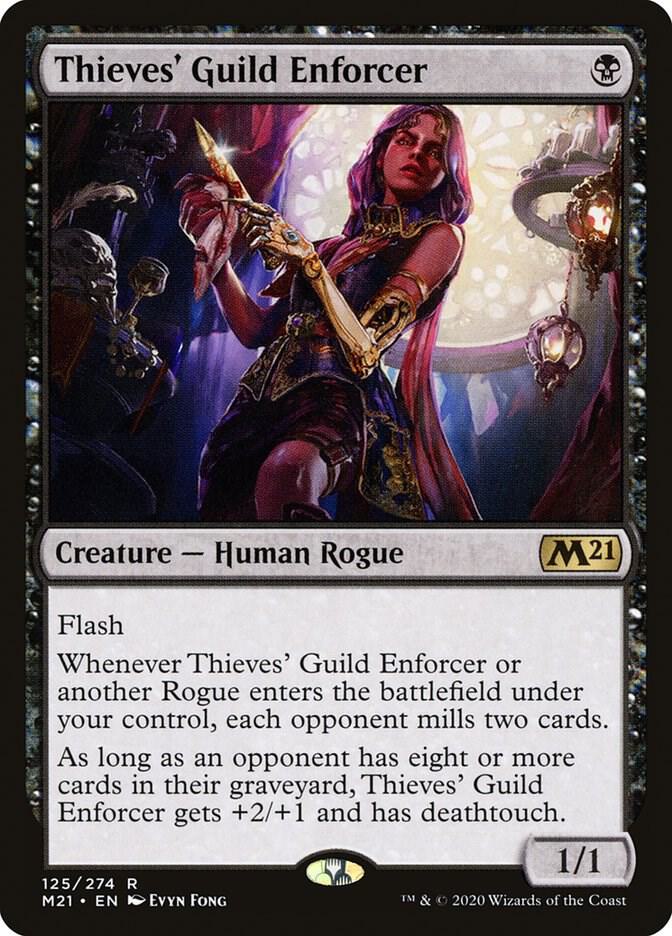Thieves' Guild Enforcer 125 Core Set 2021 MTG R NM