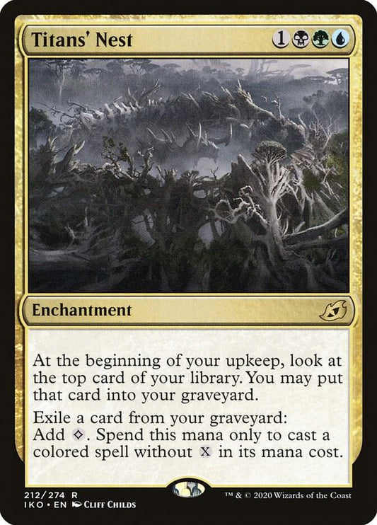 Titans' Nest 212 Ikoria: Lair of Behemoths MTG R NM