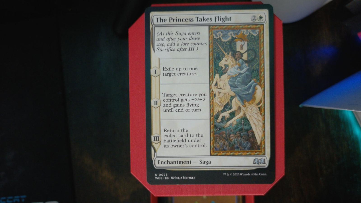 The Princess Takes Flight 23 Wilds of Eldraine MTG UC NM