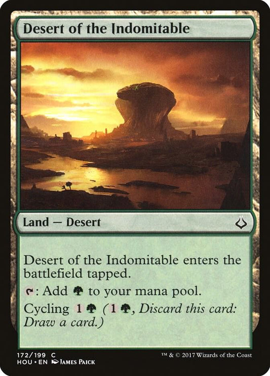 Desert of the Indomitable 172 Hour of Devastation MTG C NM