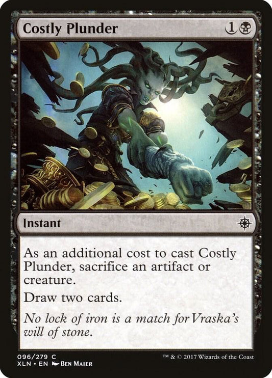 Costly Plunder 96 Ixalan MTG C LP