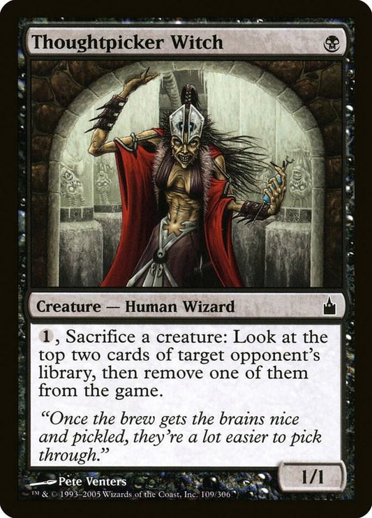 Thoughtpicker Witch 109 Ravnica: City of Guilds MTG C LP