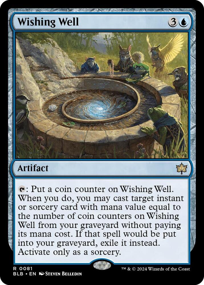 Wishing Well 81 Bloomburrow MTG R NM