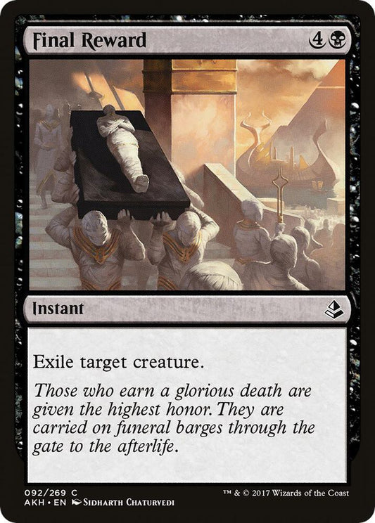 Final Reward 92 Amonkhet MTG C NM