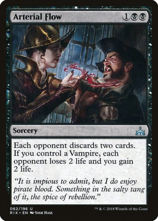 Arterial Flow 62 Rivals of Ixalan MTG UC LP