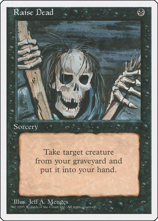 Raise Dead Fourth Edition MTG C LP