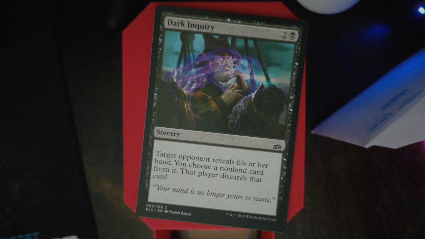 Dark Inquiry 65 Rivals of Ixalan MTG C LP
