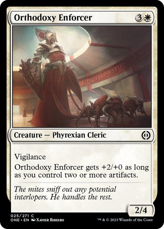 Orthodoxy Enforcer 25 Phyrexia: All Will Be One MTG C NM