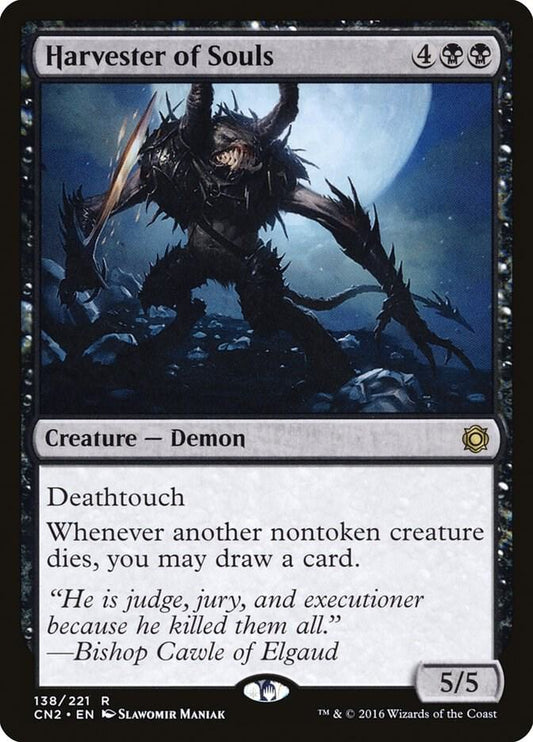 Harvester of Souls 138 Conspiracy: Take the Crown MTG R NM