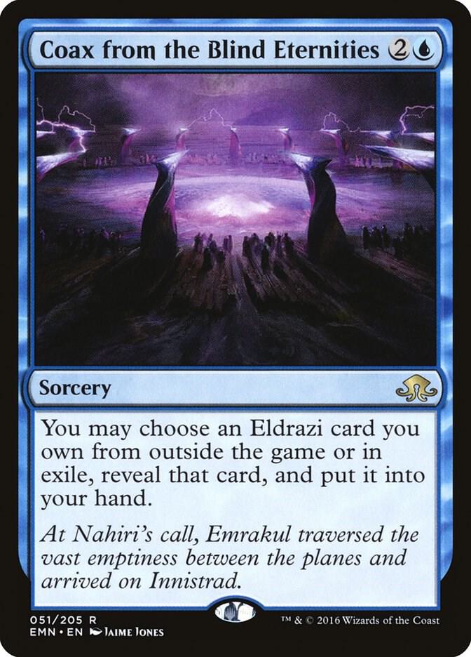 Coax from the Blind Eternities 51 Eldritch Moon MTG R NM