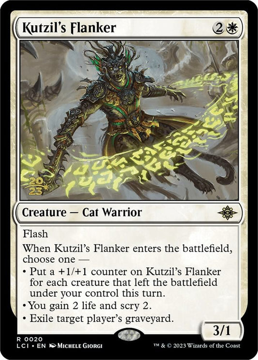 Kutzil's Flanker 20 Prerelease Cards MTG R NM