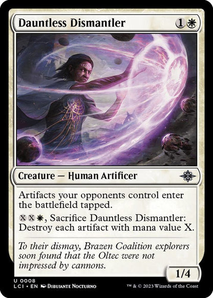Dauntless Dismantler 8 The Lost Caverns of Ixalan MTG UC NM