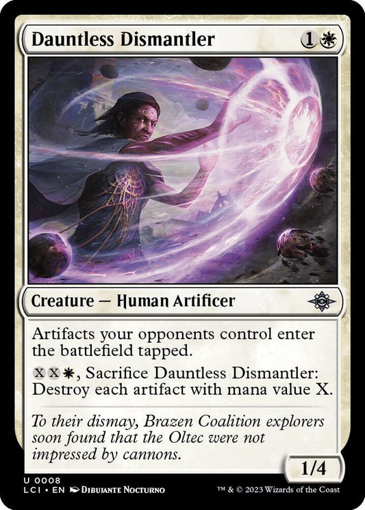 Dauntless Dismantler 8 The Lost Caverns of Ixalan MTG UC NM