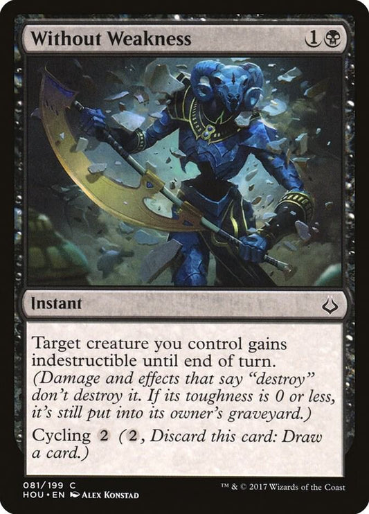 Without Weakness 81 Hour of Devastation MTG C LP
