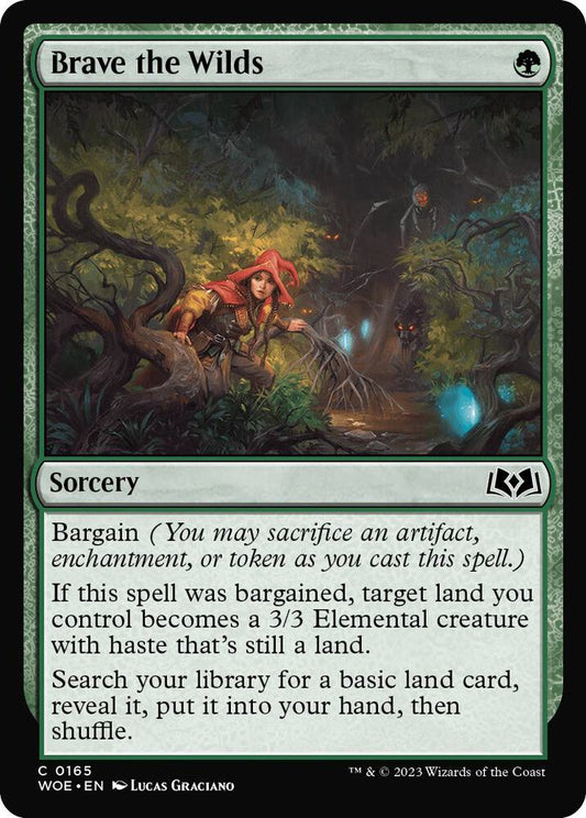 Brave the Wilds 165 Wilds of Eldraine MTG C NM