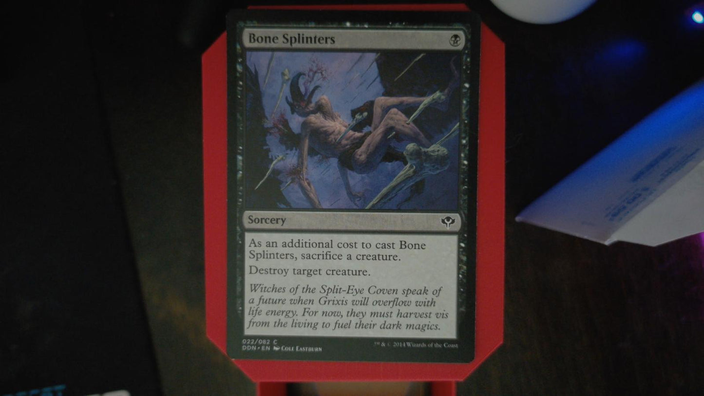 Bone Splinters 22 Duel Decks: Speed vs. Cunning MTG C LP