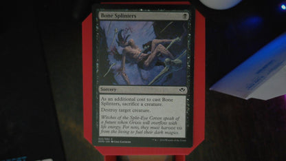 Bone Splinters 22 Duel Decks: Speed vs. Cunning MTG C LP