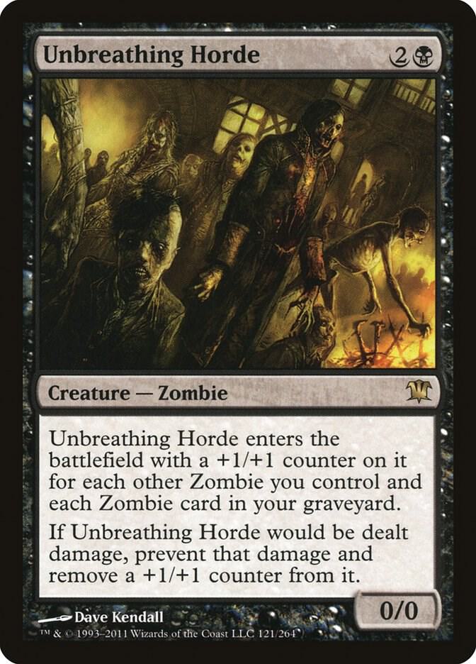 Unbreathing Horde 121 Innistrad MTG R NM